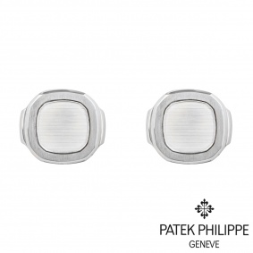 Patek Philippe White Gold Nautilus Cufflinks 205.9057G-012 Patek Philippe White Gold Nautilus Cufflinks 205.9057G-012